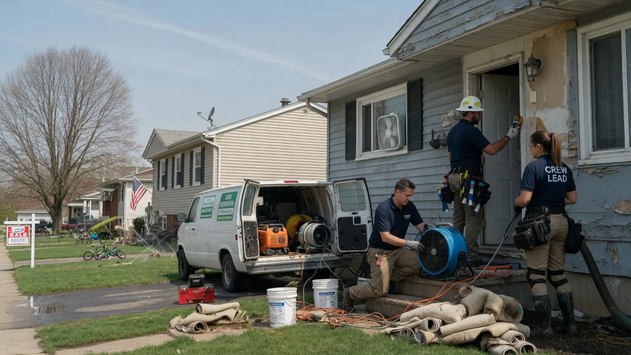 Flood Cleanup in Woodbine, KY near me