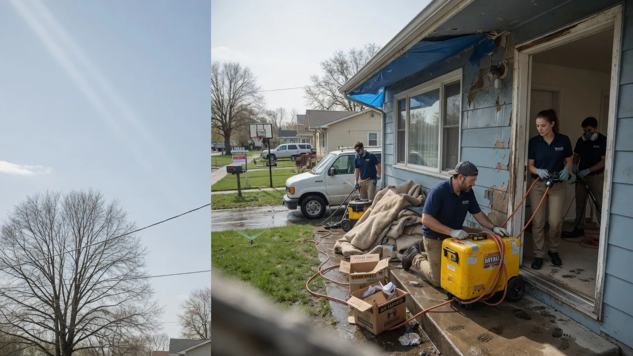Basement Flood Cleanup in Woodbine, KY near me